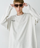 AIVER 30/2ウォッシュ天竺フットボールL/S TEE