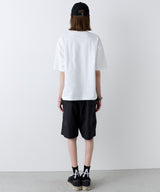 AIVER 30/2ウォッシュ天竺ガゼットポケットコンパクトS/S TEE