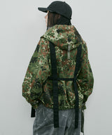 AIVER カモフラージュフルジップパーカー