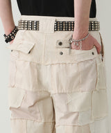 AIVER ボロクォーターカーゴパンツ