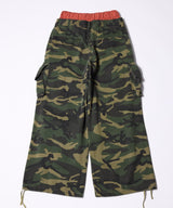 AIVER カモレイヤードカーゴパンツ