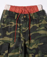 AIVER カモレイヤードカーゴパンツ