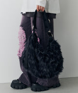 【予約】AIVER Atelier Made ミックスファーショルダーバッグ