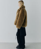 【一部予約】AIVER ショートフェイクファーコート