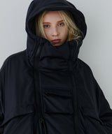 AIVER イリディセントパファーブルゾン