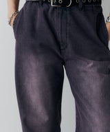 AIVER オーバーダイフレアデニム