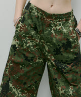 AIVER カモフラージュカーブパンツ