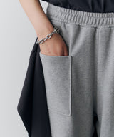 AIVER ヘビースウェットレイヤードバギーパンツ