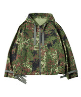 AIVER カモフラージュフルジップパーカー