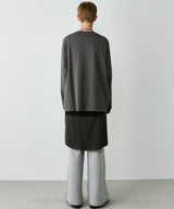 AIVER レックス刺繍L/S TEE