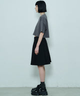 AIVER 16/-ウォッシュ天竺クロップドS/S TEE