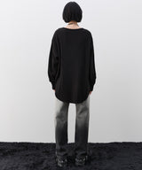 【予約】AIVER ヘビーワッフルヘンリーネックL/S TEE