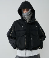 AIVER Atelier Made ソロテックスショートフライトブルゾン