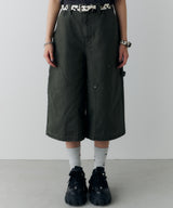 AIVER ワイドクォーターダブルニーパンツ