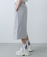 AFF AIVER ドライスウェットワイドクォーターパンツ