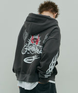 Johann×AIVER BOYダブルジップパーカー