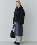 AIVER イリディセントパファーブルゾン