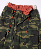 AIVER カモレイヤードカーゴパンツ