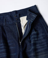 AIVER オーバーダイバギーダメージデニム