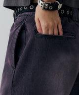 AIVER オーバーダイフレアデニム