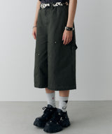 AIVER ワイドクォーターダブルニーパンツ