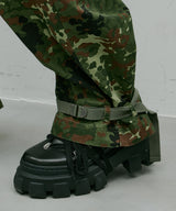 AIVER カモフラージュカーブパンツ