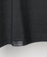 AIVER ガス焼きヘビー天竺プルオーバー