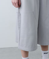 AFF AIVER ドライスウェットワイドクォーターパンツ