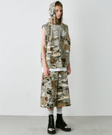 PALEDUSK×AIVER カモボロ3WAYフードシャツ