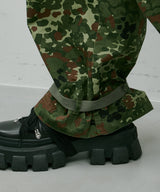 AIVER カモフラージュカーブパンツ