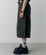 AIVER ワイドクォーターダブルニーパンツ