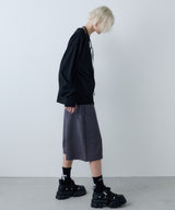 【予約】AFF AIVER 16/-ウォッシュ天竺ワイドスリーブL/S TEE