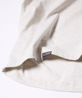 AIVER 30/2ウォッシュ天竺フットボールS/S TEE