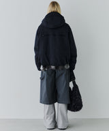 AIVER イリディセントパファーブルゾン