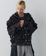 AIVER Atelier Made ソロテックスショートフライトブルゾン