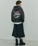 Johann×AIVER BOYダブルジップパーカー