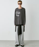 AIVER レックス刺繍L/S TEE