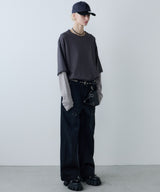 AFF AIVER ワッフルレイヤードL/S TEE