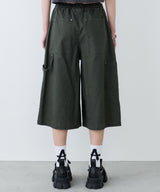 AIVER ワイドクォーターダブルニーパンツ