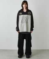 AIVER フットボールオーバーニット