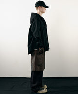 【ONLINE STORE先行予約】AIVER レイヤードカットオフツイルシャツ