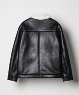 【予約】AFF AIVER フェイクムートンシングルブルゾン
