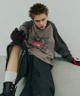 Johann×AIVER GIRLラグランロンTEE