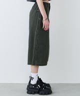 AIVER ワイドクォーターダブルニーパンツ