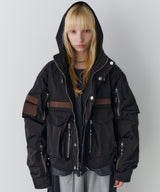 AIVER Atelier Made ソロテックスショートフライトブルゾン