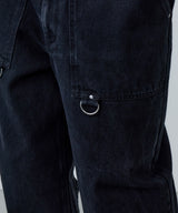 AIVER ボンテージデニムベイカーパンツ