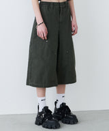 AIVER ワイドクォーターダブルニーパンツ