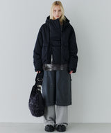 AIVER イリディセントパファーブルゾン