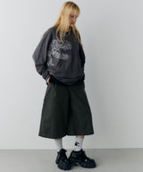 model:H172 B80 W58 H87 着用サイズ:MEDIUM (カーキ)