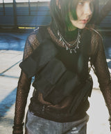 AIVER 11連パドロックネックレス